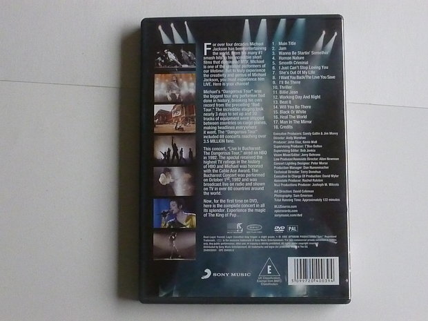 Michael Jackson - Live in Bucharest / The Dangerous Tour (DVD)