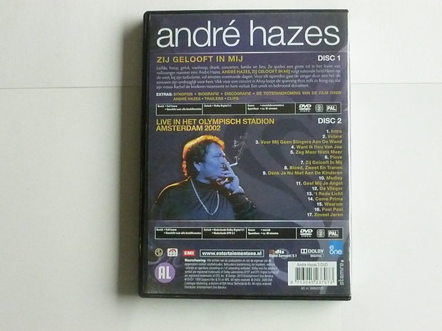 Andre Hazes - Zij gelooft in mij / Live in Amsterdam (2 DVD)