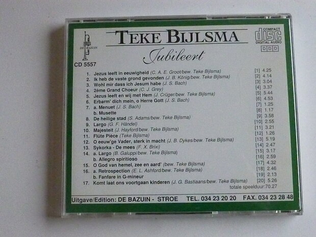 Teke Bijlsma - jubileert