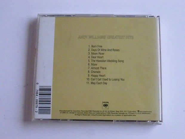 Andy Williams - Greatest Hits