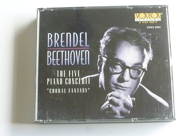 Alfred Brendel plays Beethoven / 5 piano concerti (3 CD)