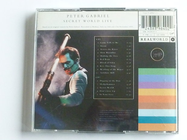 Peter Gabriel - Secret World Live ( 2 CD)