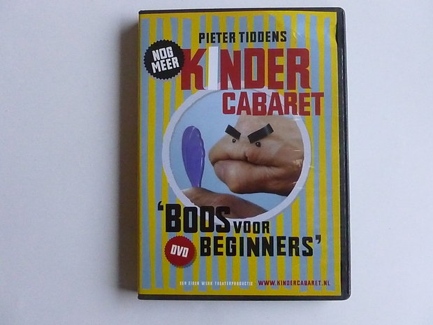 Pieter Tiddens - Kinder Cabaret / Boos voor beginners (DVD)