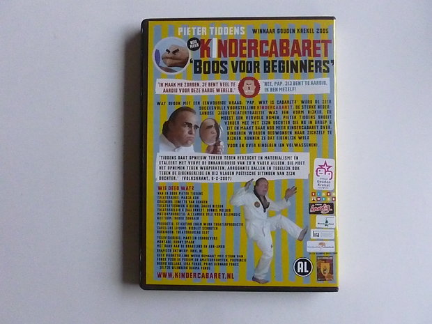 Pieter Tiddens - Kinder Cabaret / Boos voor beginners (DVD)