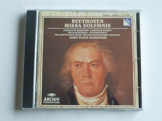 Beethoven - Missa Solemnis / John Eliot Gardiner (usa)