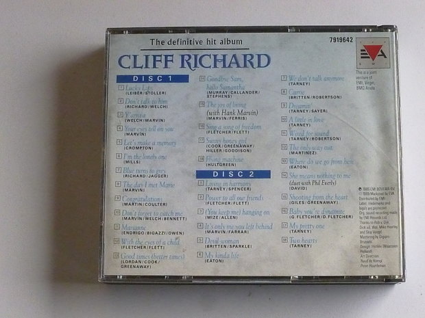Cliff Richard - The Definitive Hit Album. Vol. 3 (2 CD)