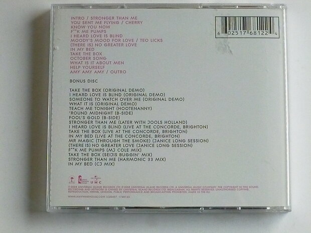 Amy Winehouse - Frank (2 CD)