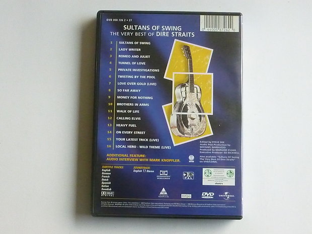 Dire Straits - The Very best of Dire Straits (Sultans of Swing) DVD