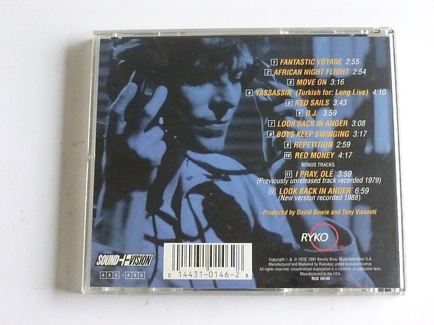 Incident, evenement Uitwerpselen cafetaria David Bowie - Lodger (Ryko) - Tweedehands CD