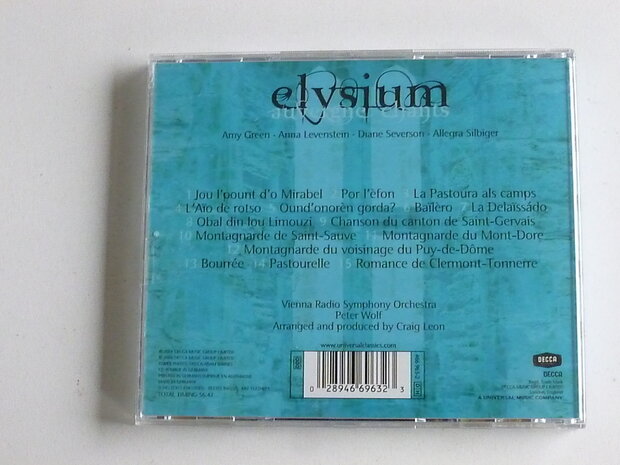 Elysium - Auvergne Chants