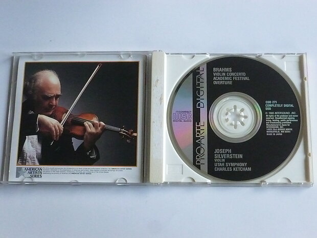 Brahms - Violin Concerto / Joseph Silverstein (made in Japan)