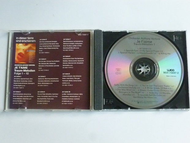 Orchester Anthony Ventura - Je t'aime Traum-Melodien