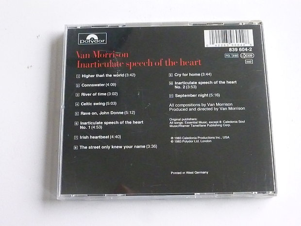 Van Morrison - Inarticulate speech of the heart