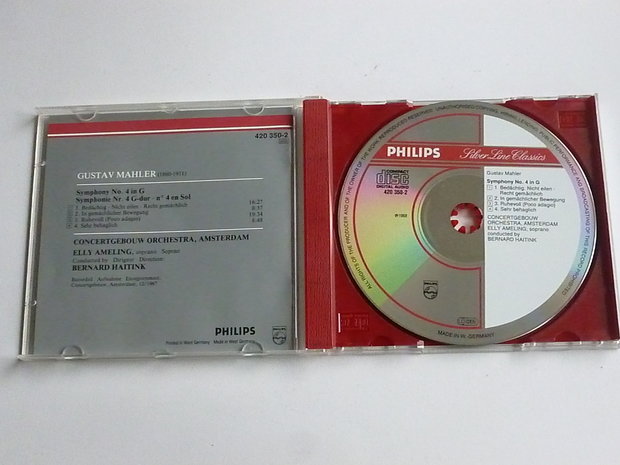Mahler - Symphony 4 / Elly Ameling , Bernard Haitink
