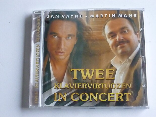 Jan Vayne / Martin Mans - Twee Klaviervirtuozen in concert (gesigneerd)