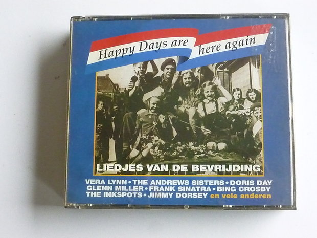 Happy Days are here again - Liedjes van de bevrijding (2 CD) disky