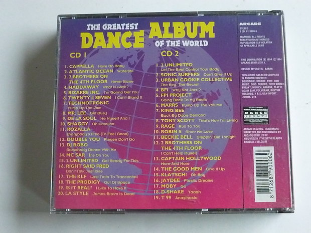 The Greatest Dance Album of the world (2 CD)