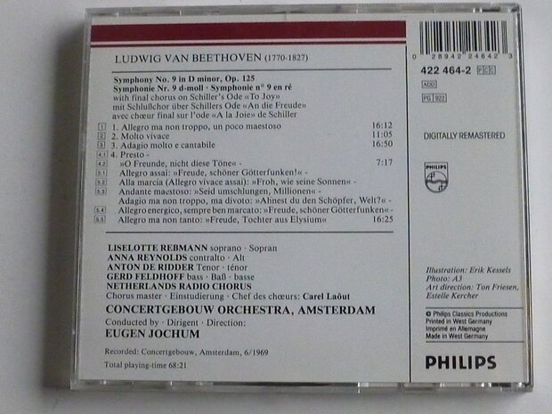 Beethoven - Symphony no. 9 / Eugen Jochum