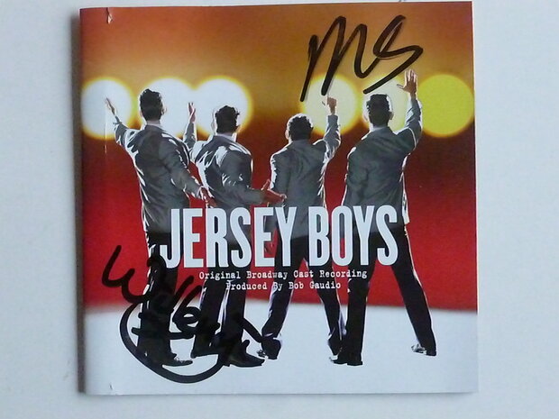 Jersey Boys - Broadway Cast Recording (gesigneerd)