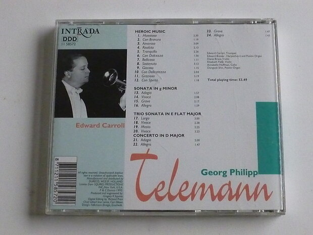 Telemann - Trumpet Music / Edward Carroll