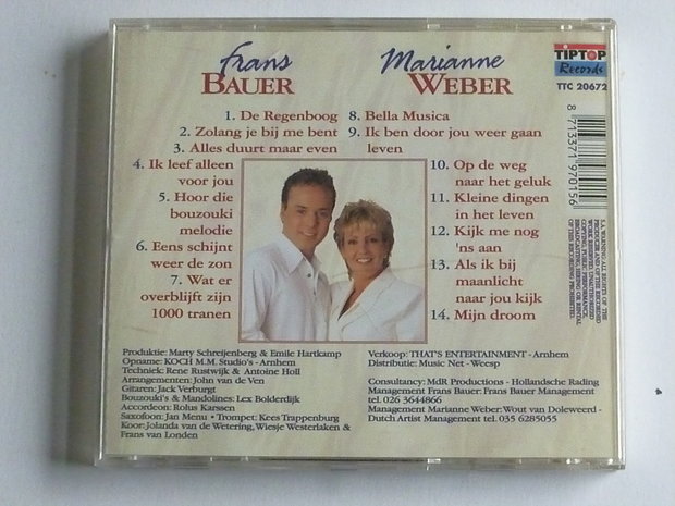 Frans Bauer & Marianne Weber - TV CD