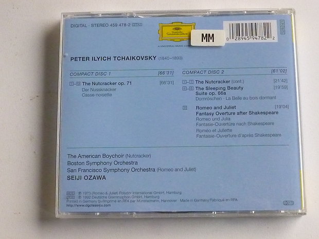 Tchaikovsky - The Nutcracker / Seiji Ozawa (2 CD)