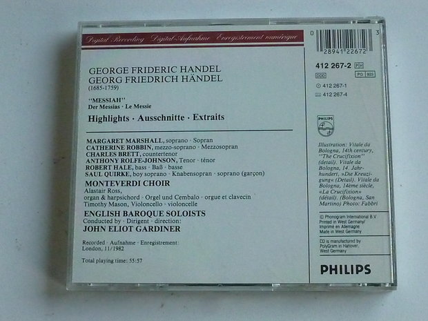 Handel - Messiah / John Eliot Gardiner