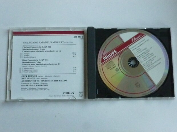 Mozart - Clarinet Concerto / Sir Neville Marriner