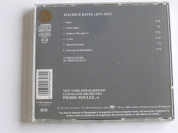 Ravel - Bolero, la Valse / Pierre Boulez