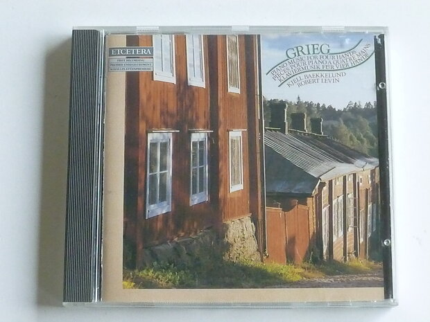 Grieg - Piano Music for four hands / Kjell Baekkelund, Robert Levin