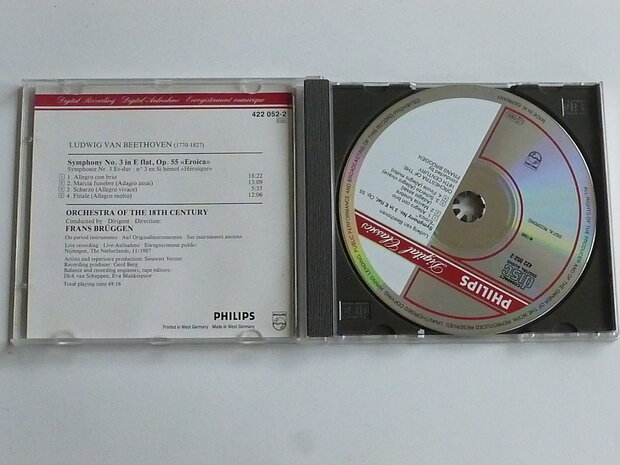 Beethoven - Symphony 3 / Frans Brüggen