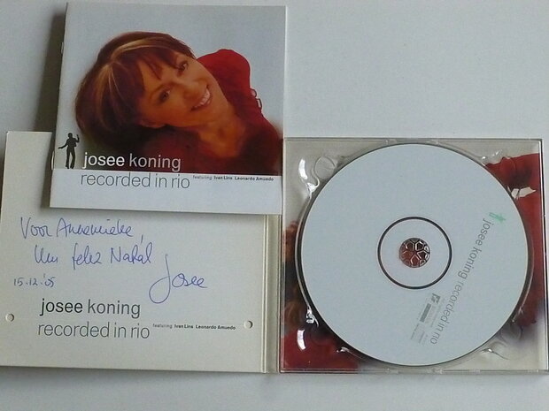 Josee Koning - Recorded in Rio (gesigneerd)