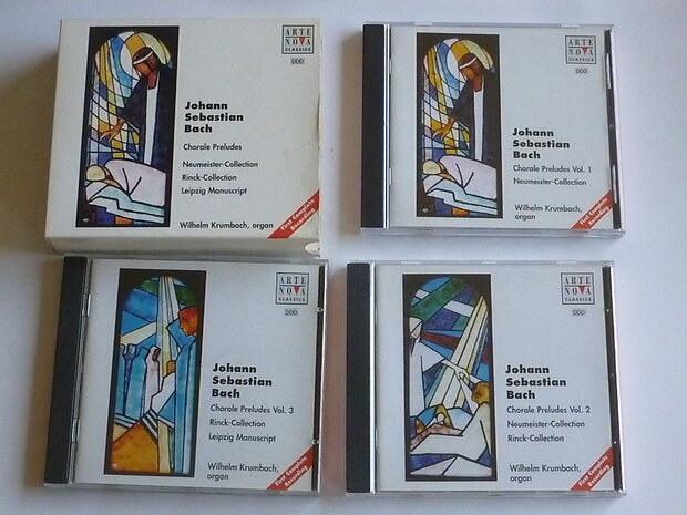 J.S.Bach - Chorale Preludes vol. 1,2,3 / Wilhelm Krumbach (3 CD)