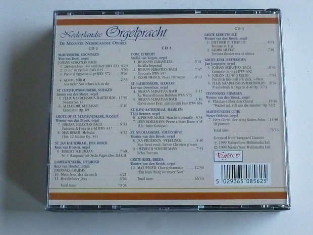 Nederlandse Orgelpracht - De mooiste Nederlandse Orgels (3 CD)