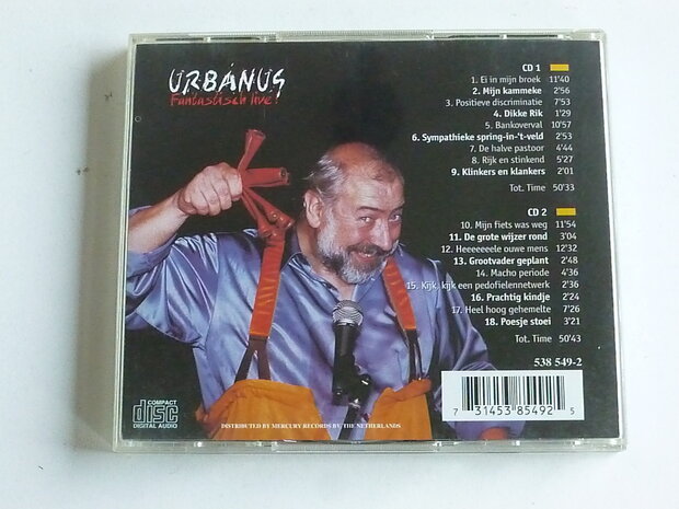 Urbanus - Fantastisch Live! (2 CD)