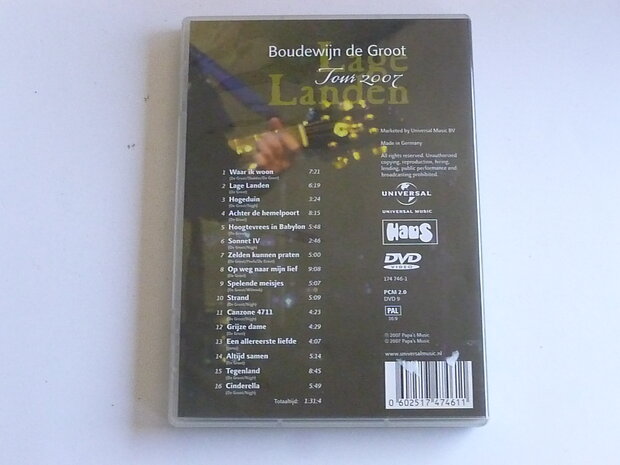 Boudewijn de Groot - Lage Landen Tour 2007 (DVD)