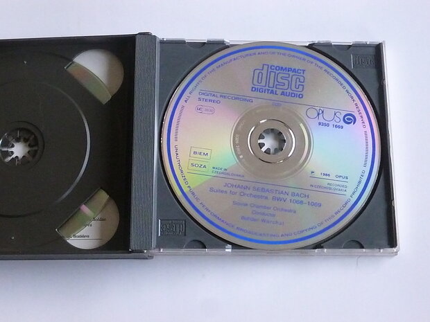 J.S. Bach - Suite for Orchestra  / Bohdan Warchal (2 CD)