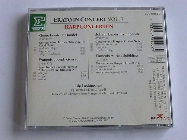 Lily Laskine - Harpconcerten (erato)