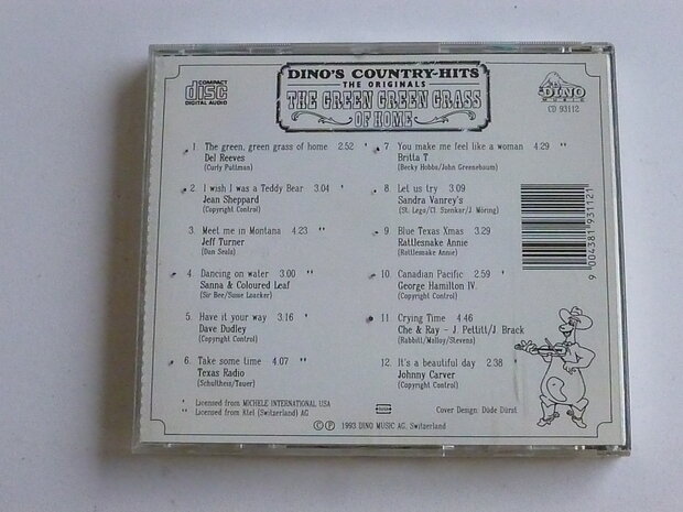Dino's Country Hits - Green green grass of home