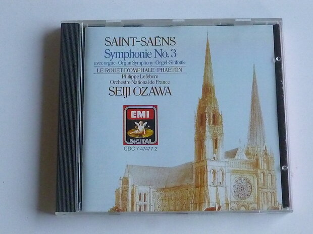 Saint Saens - Symphonie 3 / P. Lefebvre, Seiji Ozawa
