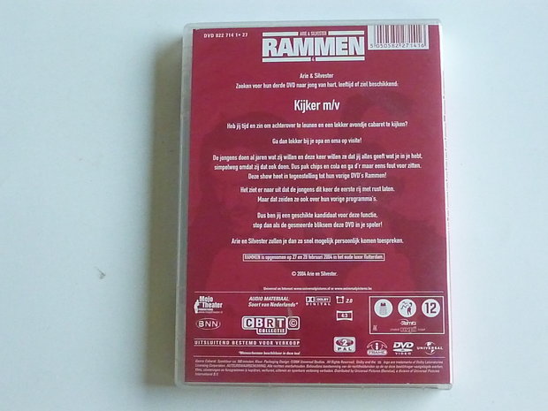 Arie & Silvester - Rammen (DVD)