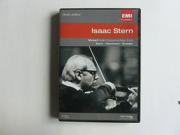 Isaac Stern - Mozart violin concertos 3 & 4 (DVD)