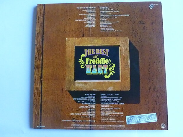 The Best of Freddie Hart (2 LP)