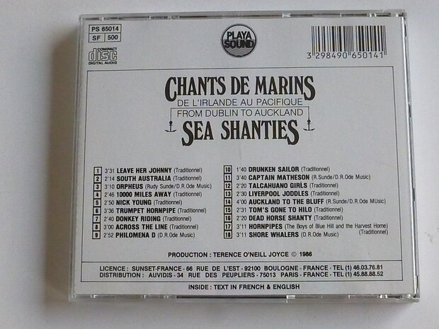Chants de Marins  "de l' irlande au pacifique / Sea Shanties