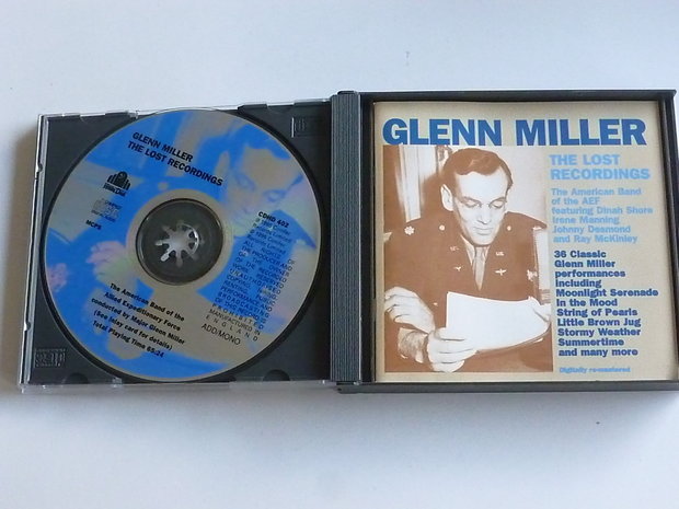 Glenn Miller - The lost recordings (2 CD)