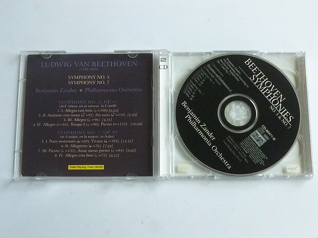 Beethoven - Symphony 5, 7 / Benjamin Zander (2 CD)
