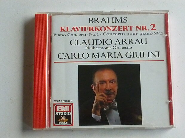 Brahms - Klavierkonzert nr. 2 / Claudio Arrau , Guilini