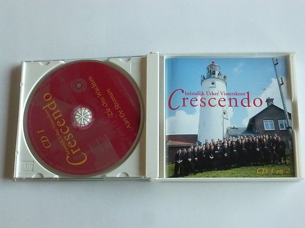 Crescendo Chr. Urker Visserskoor - Zie ons wachten aan de stromen (2 CD)