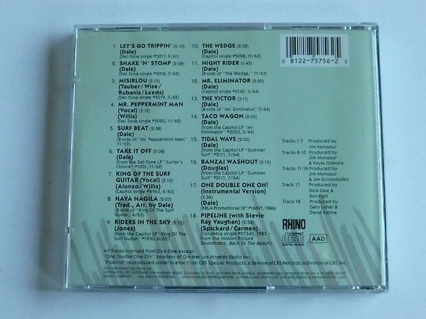 Dick Dale & his Del-tones - The best of