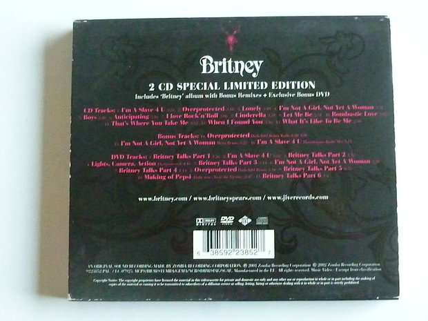 Britney Spears - Britney (CD + DVD Special limited edition)